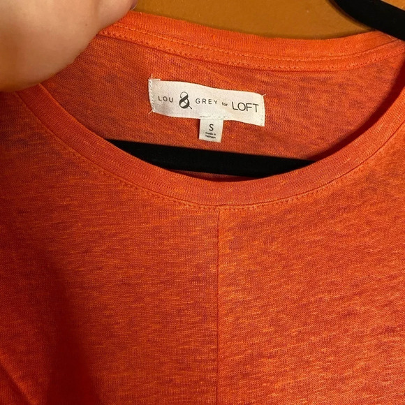 NWOT L&G Softserve Linen Twist Front Top - Picture 6 of 7